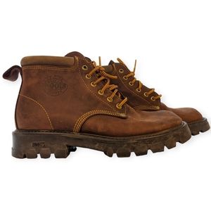 Roots TUFF Brown Leather Work Boots Mens Size 8